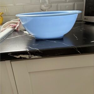 Vintage Pyrex Delphite Blue #326